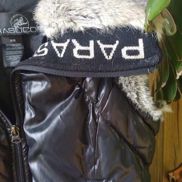 Parasuco Sexy quilted belted vest with fur XS - Picture 4 of 9